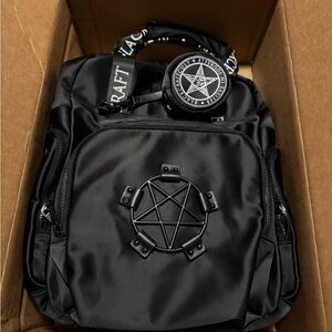 Blackcraft Cult Pentagram Diaper Bag